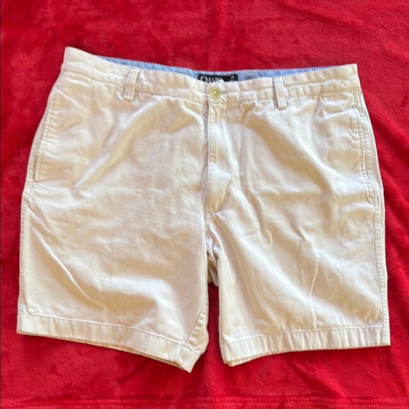 Chaps Mens Khaki Shorts 100% Cotton Size 38 - Picture 1 of 9